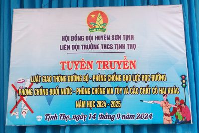 TUYÊN TRUYỀN LUẬT GIAO THÔNG ĐƯỜNG BỘ – PHÒNG CHỐNG BẠO LỰC HỌC ĐƯỜNG – PHÒNG CHỐNG ĐUỐI NƯỚC – PHÒNG CHỐNG MA TÚY VÀ CÁC CHẤT CÓ HẠI KHÁC NĂM HỌC 2024-2025